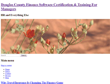 Tablet Screenshot of douglascountyhr.com